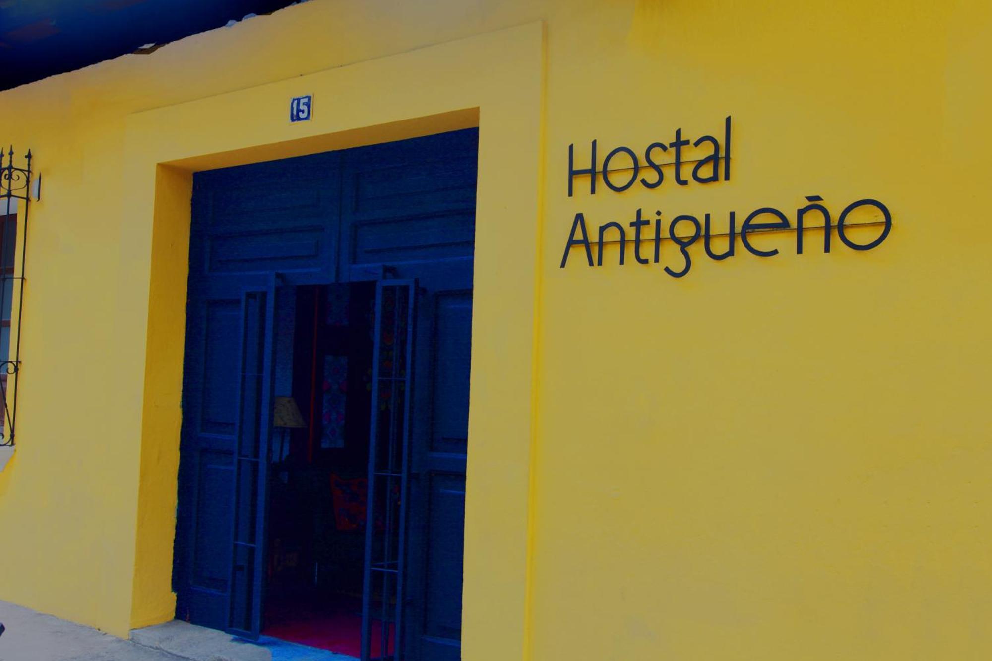 Hostal Antigueeno Antigua Zewnętrze zdjęcie